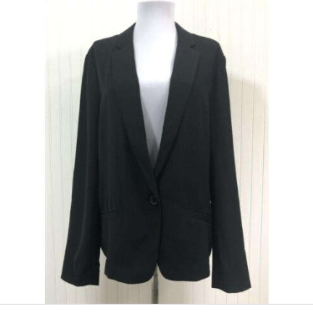 Ann Taylor NWT Suit Blazer Jacket Size 12 Black